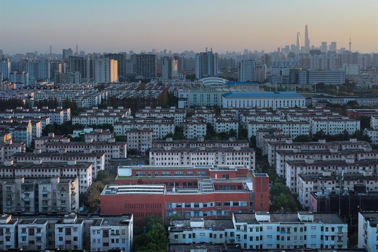 BIM建筑|兰生复旦中学国和路校区改扩建项目 / 上海华都建筑规划设计有限公司