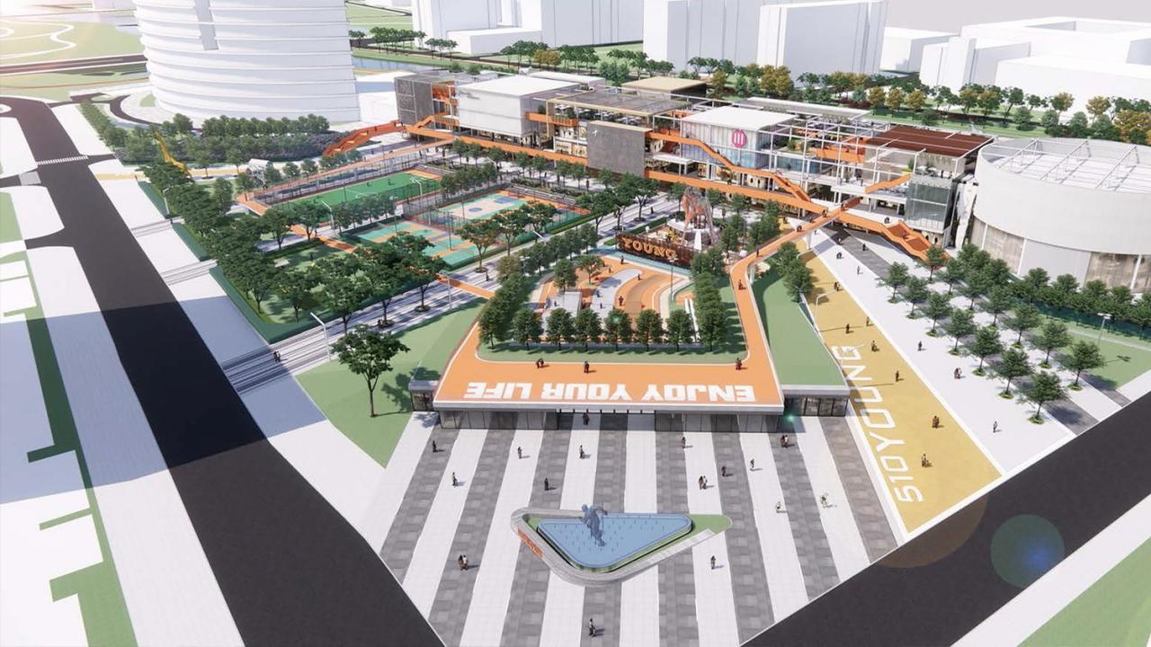 BIM建筑|遇见未来——510生活广场改造 / 简和建筑