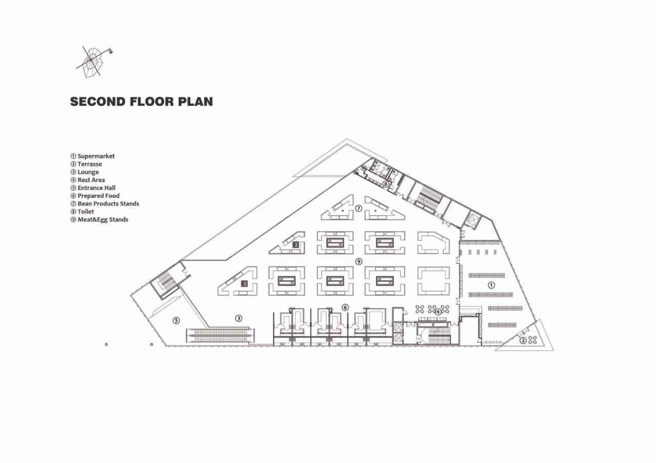 BIM建筑|刘潭市集 / 米丈建筑
