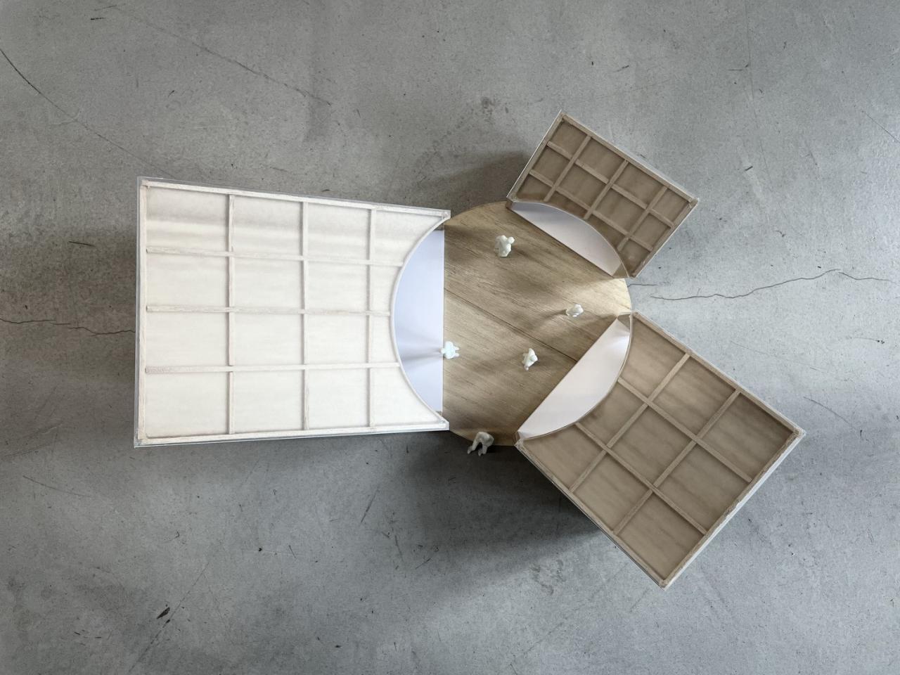 BIM建筑|间园 ：闹市中的空间装置 / 间筑设计