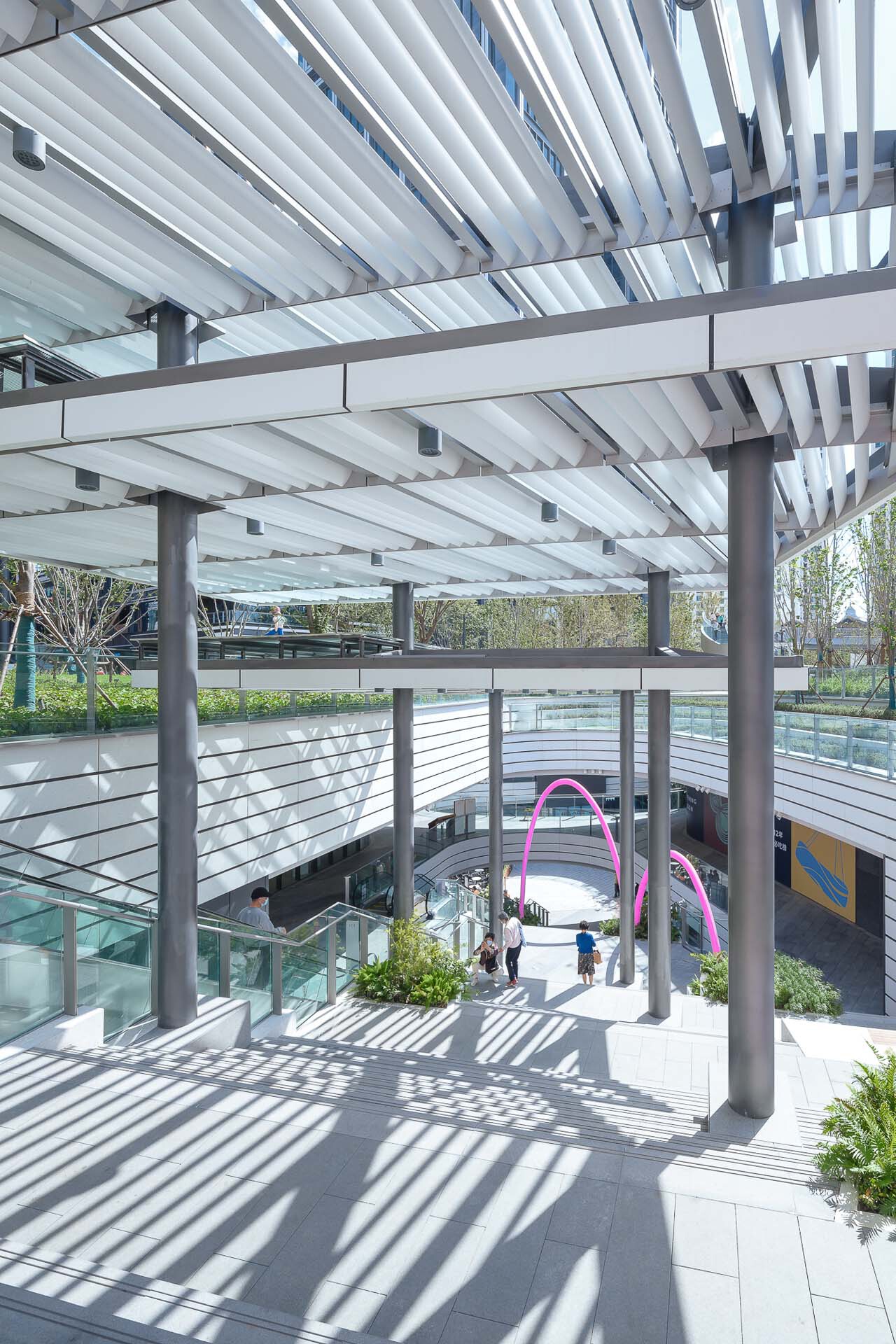 BIM建筑|上海苏河湾万象天地 / Kokaistudios