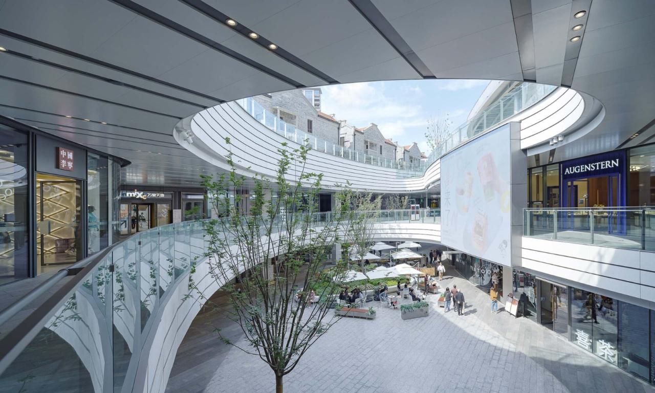 BIM建筑|上海苏河湾万象天地 / Kokaistudios