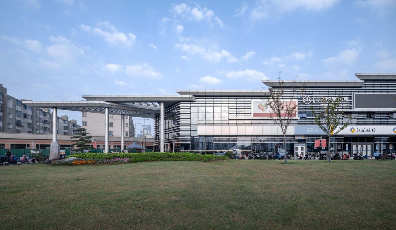 BIM建筑|刘潭市集 / 米丈建筑