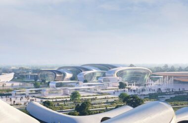 BIM建筑|创造一个无浪费的世博会：乌克兰2030世博会申办展馆方案 / 扎哈事务所-BIM建筑网