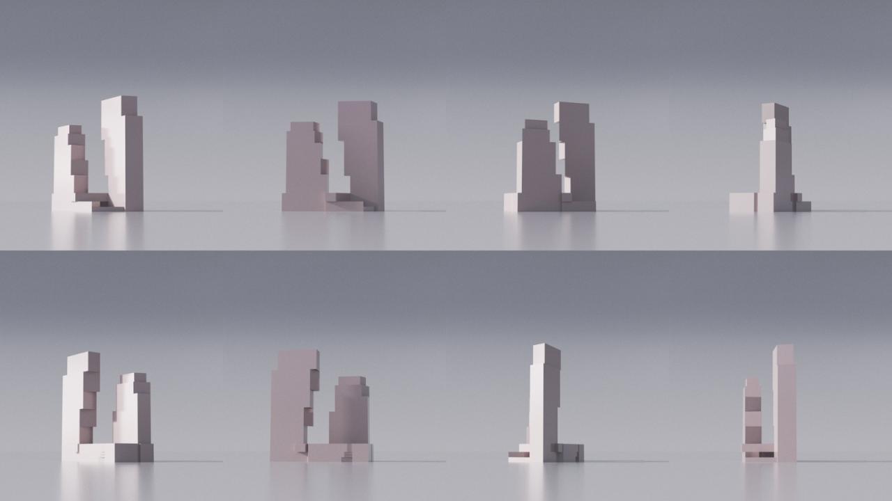 BIM建筑|纽约绿点 Landing D，掰开体量 / OMA / Jason Long