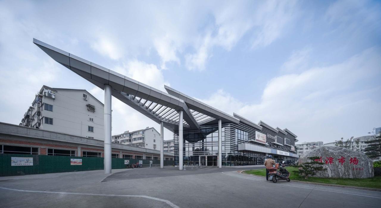 BIM建筑|刘潭市集 / 米丈建筑