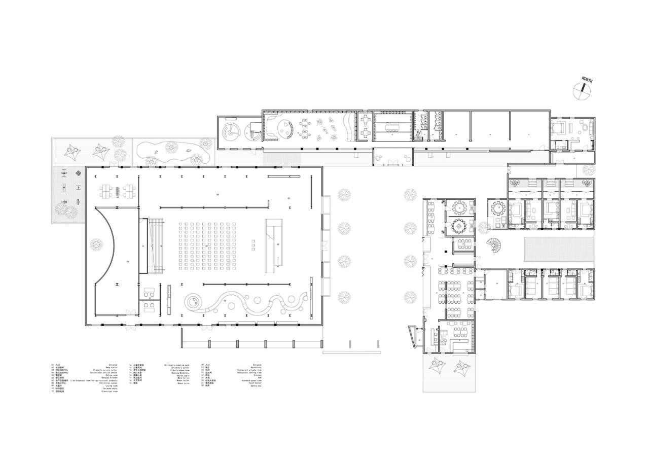BIM建筑|龙游团石村未来乡村生活馆 / 上海严旸建筑设计工作室