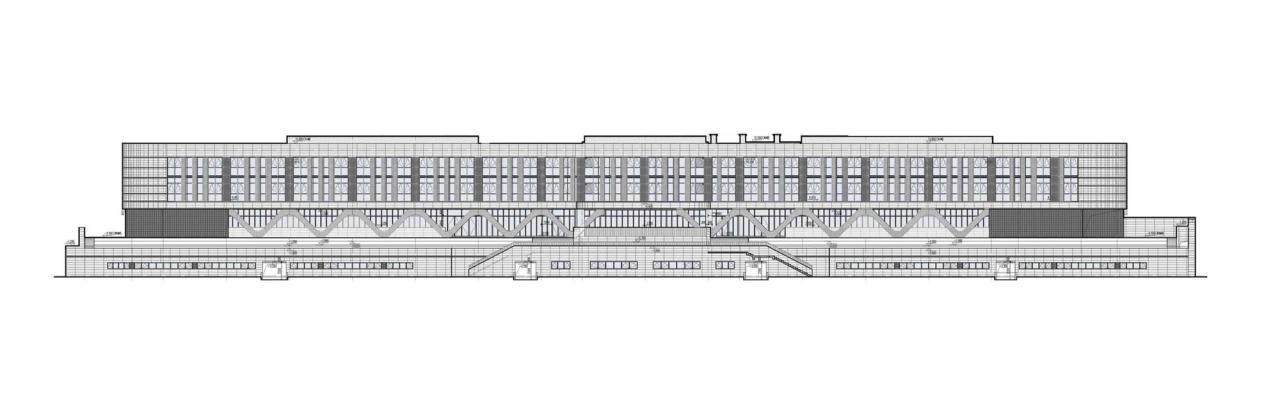 BIM建筑|济南历城二中彩石校区 / 同圆设计