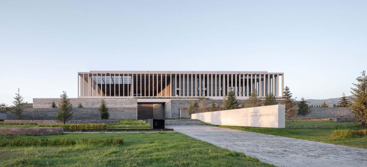 BIM建筑|宁武燕麦工厂 / 卓汉苏文建筑事务所