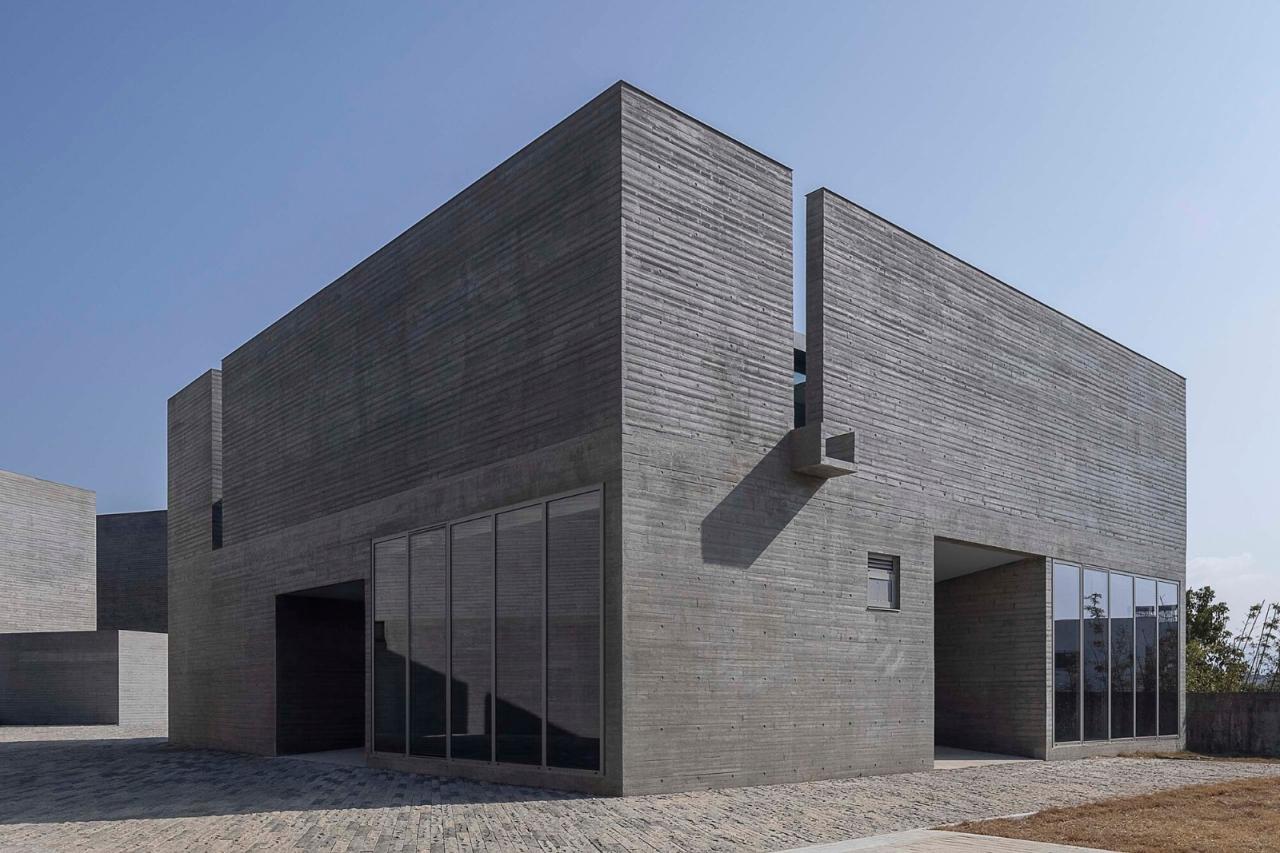 BIM建筑|四栋坊宅 / 非常建筑