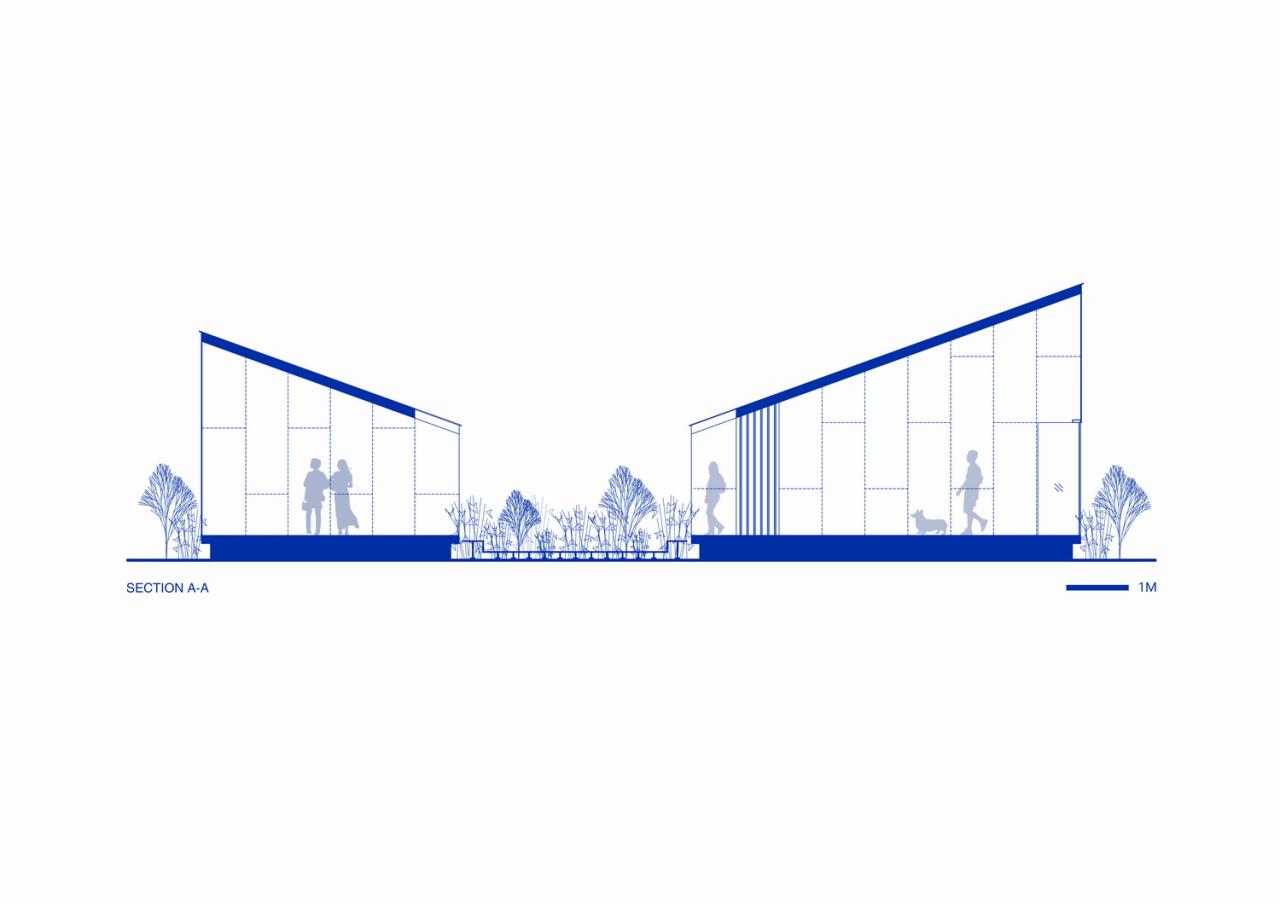 BIM建筑|间园 ：闹市中的空间装置 / 间筑设计