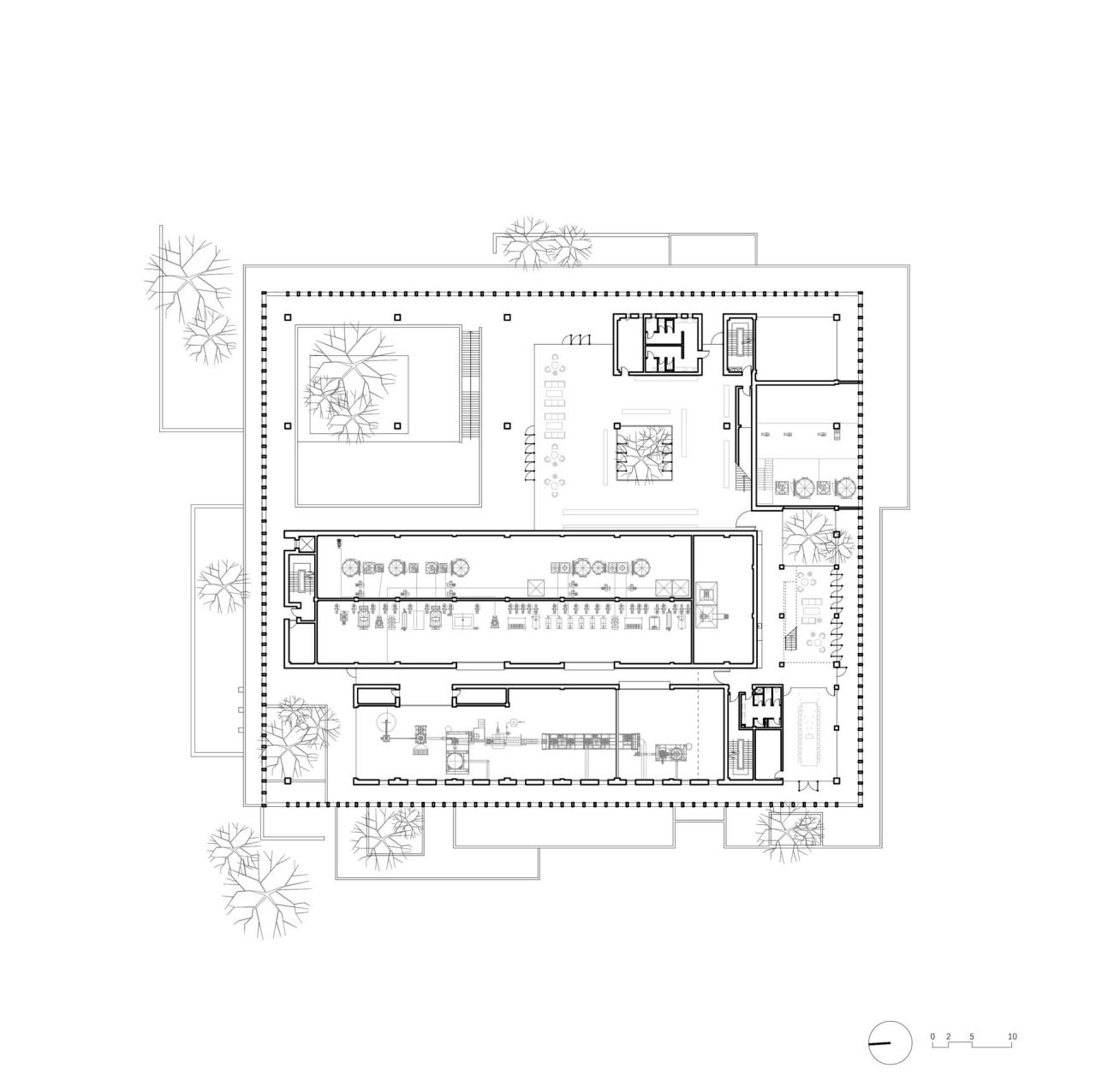 BIM建筑|宁武燕麦工厂 / 卓汉苏文建筑事务所