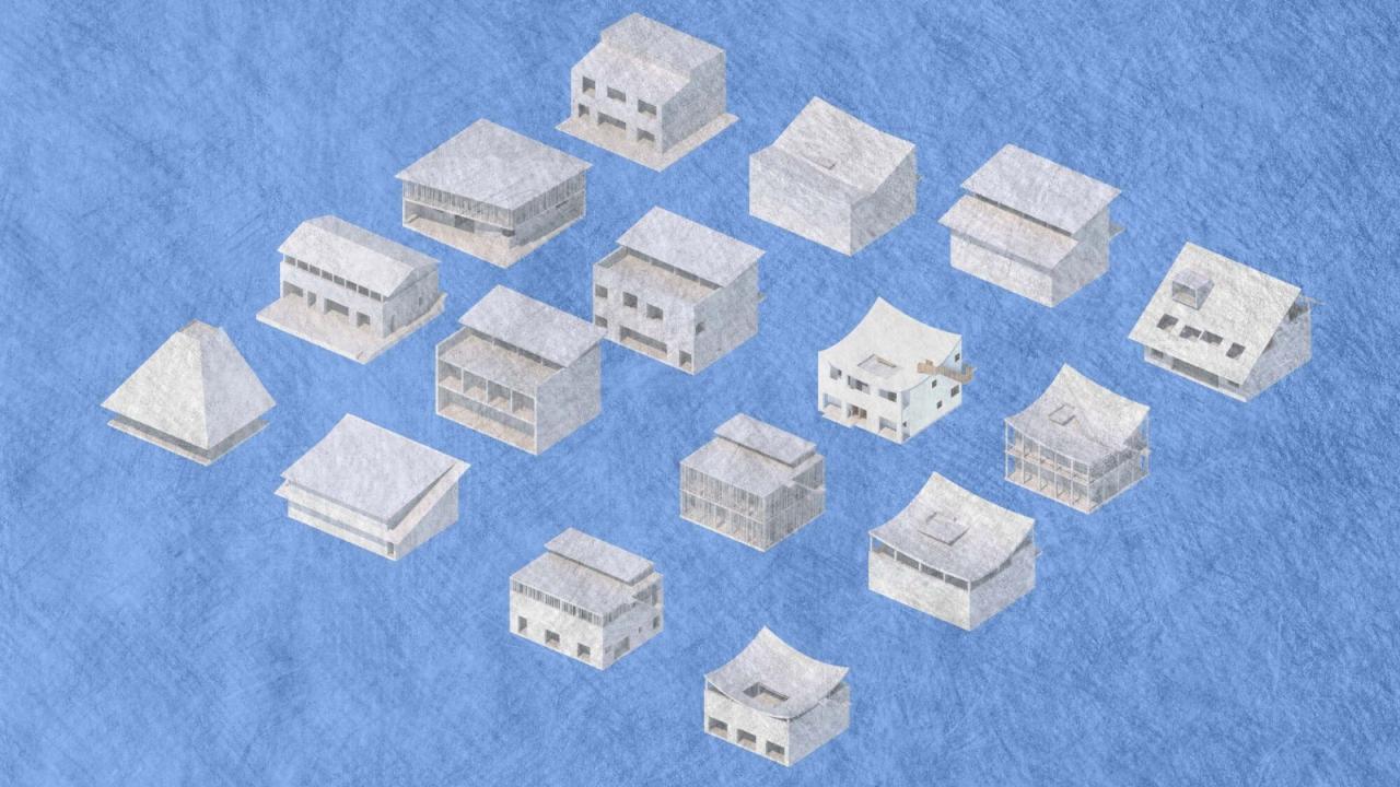 BIM建筑|乡村画室 / 跳房子建筑工作室