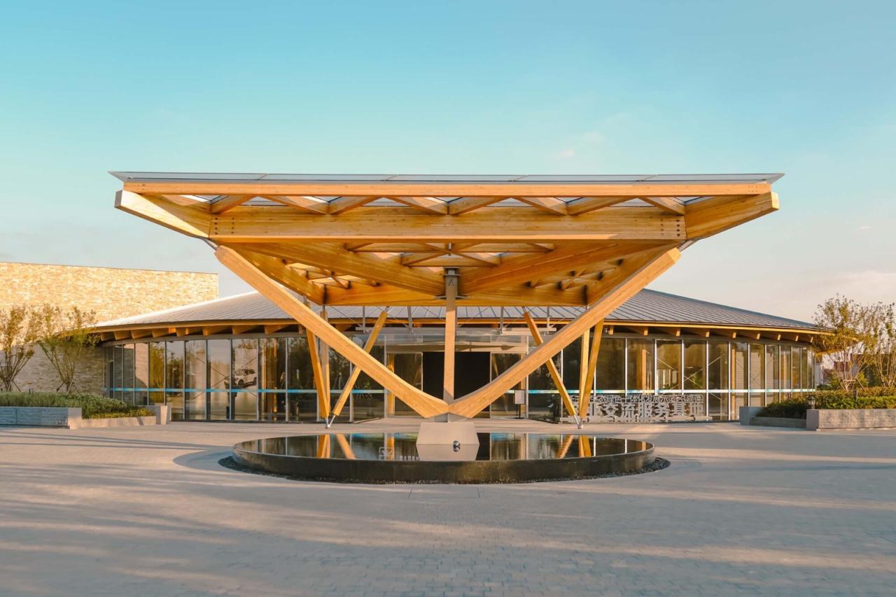 BIM建筑|长三角生态绿色一体化发展示范区（嘉善）企业交流服务基地 / 上海绿建建筑设计事务所