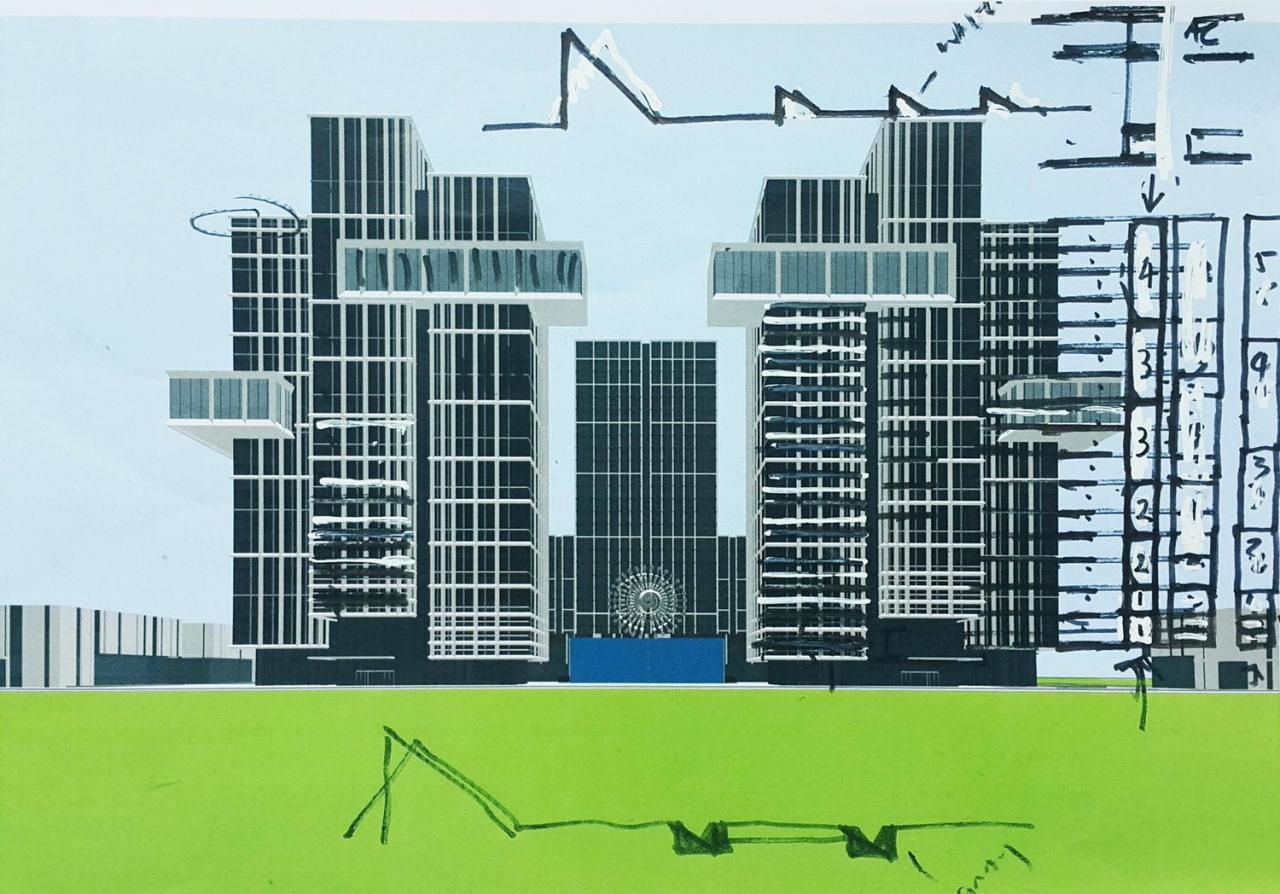 BIM建筑|杭州英蓝中心 / ARQ建筑事务所+Farrells法雷尔