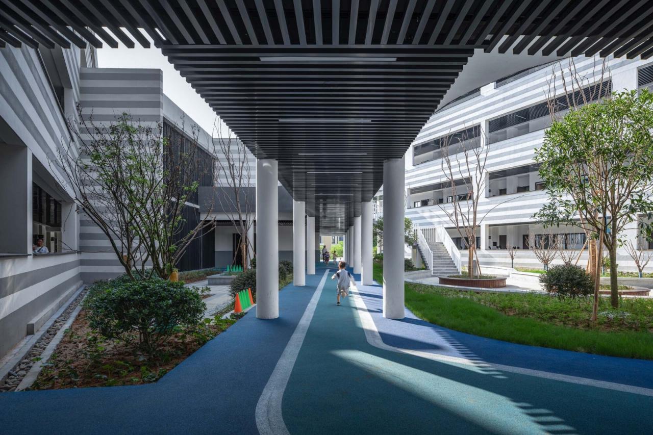 BIM建筑|衢州新华第二学校 / 零壹城市建筑事务所