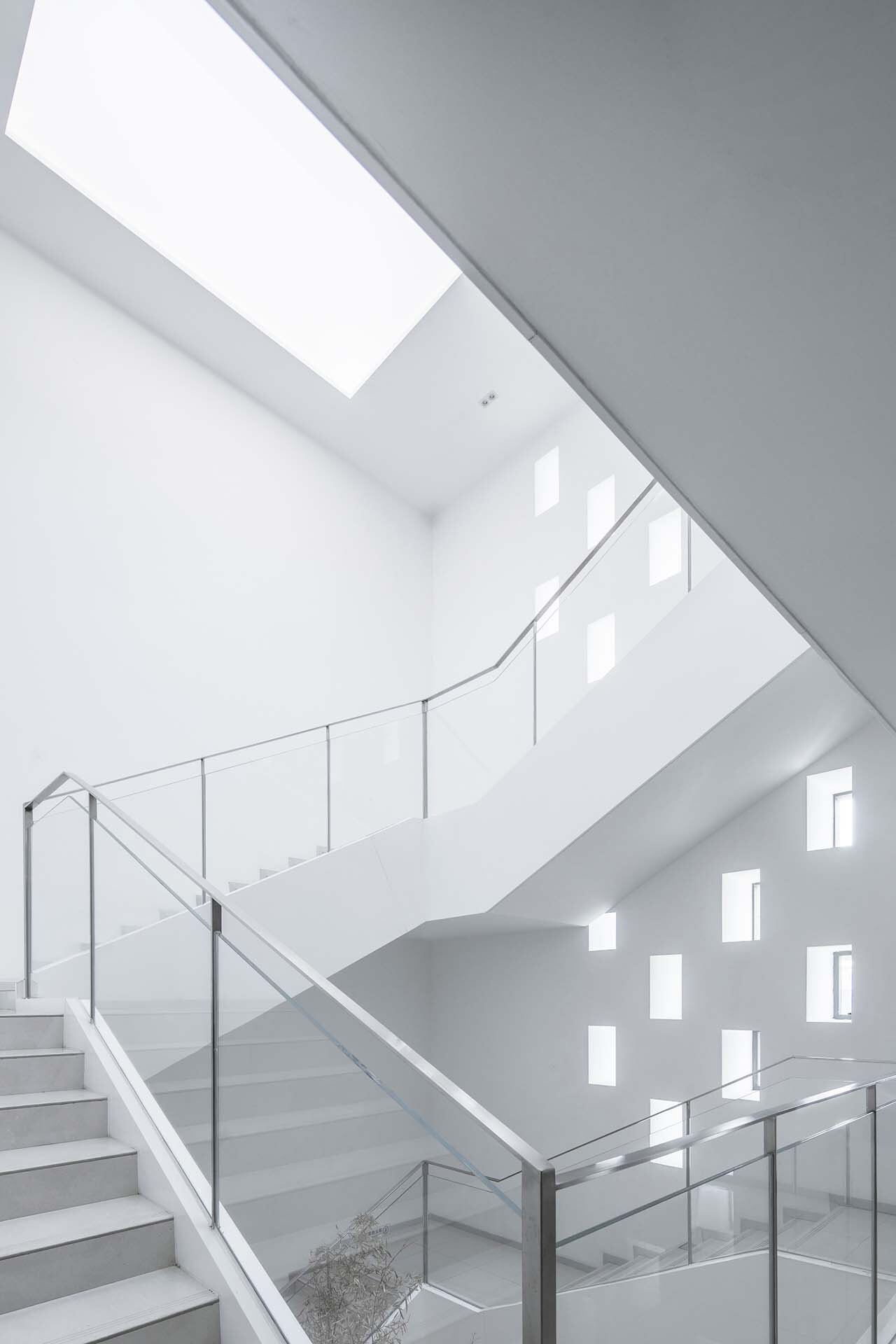 BIM建筑|朝向天空的院子——北京通州潞城市民中心 / 意度建筑