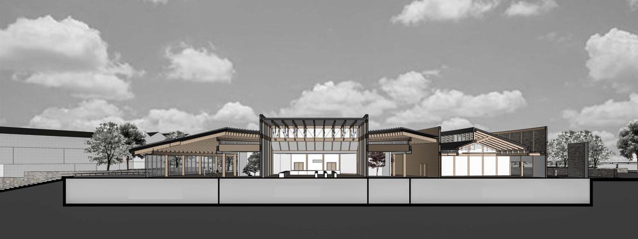 BIM建筑|长三角生态绿色一体化发展示范区（嘉善）企业交流服务基地 / 上海绿建建筑设计事务所