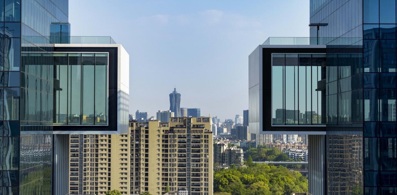 BIM建筑|杭州英蓝中心 / ARQ建筑事务所+Farrells法雷尔