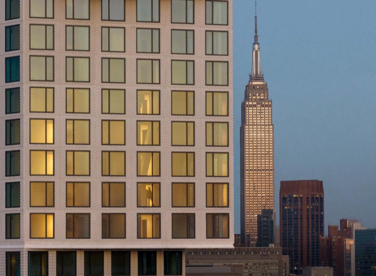 BIM建筑|纽约绿点 Landing D，掰开体量 / OMA / Jason Long