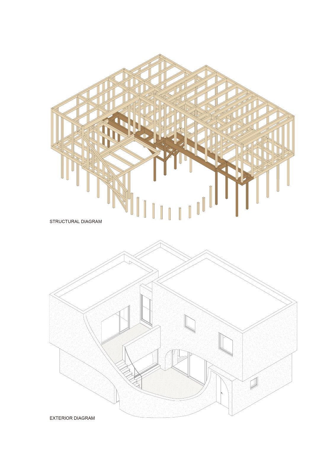 BIM建筑|曲线屋 / Daisuke Ibano, Ryosuke Fujii