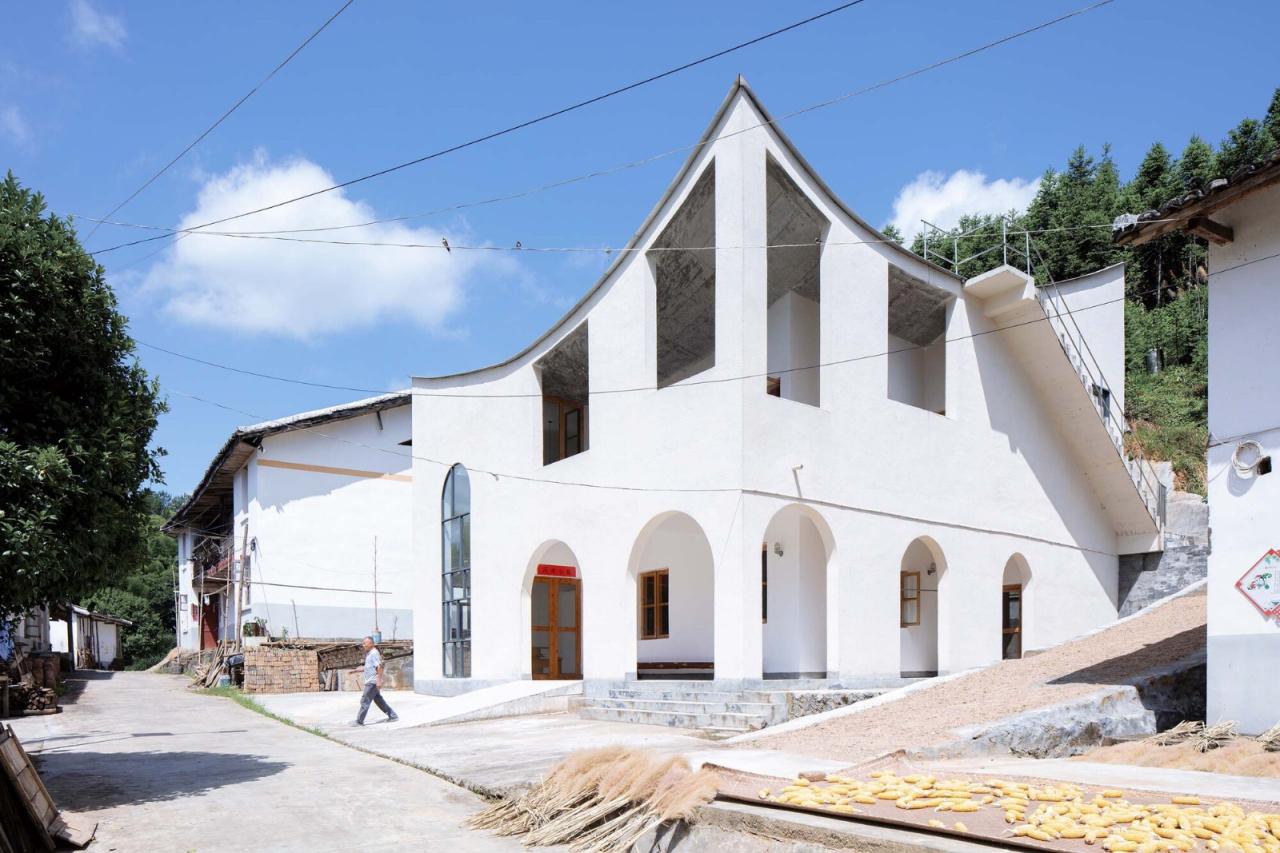 BIM建筑|乡村画室 / 跳房子建筑工作室