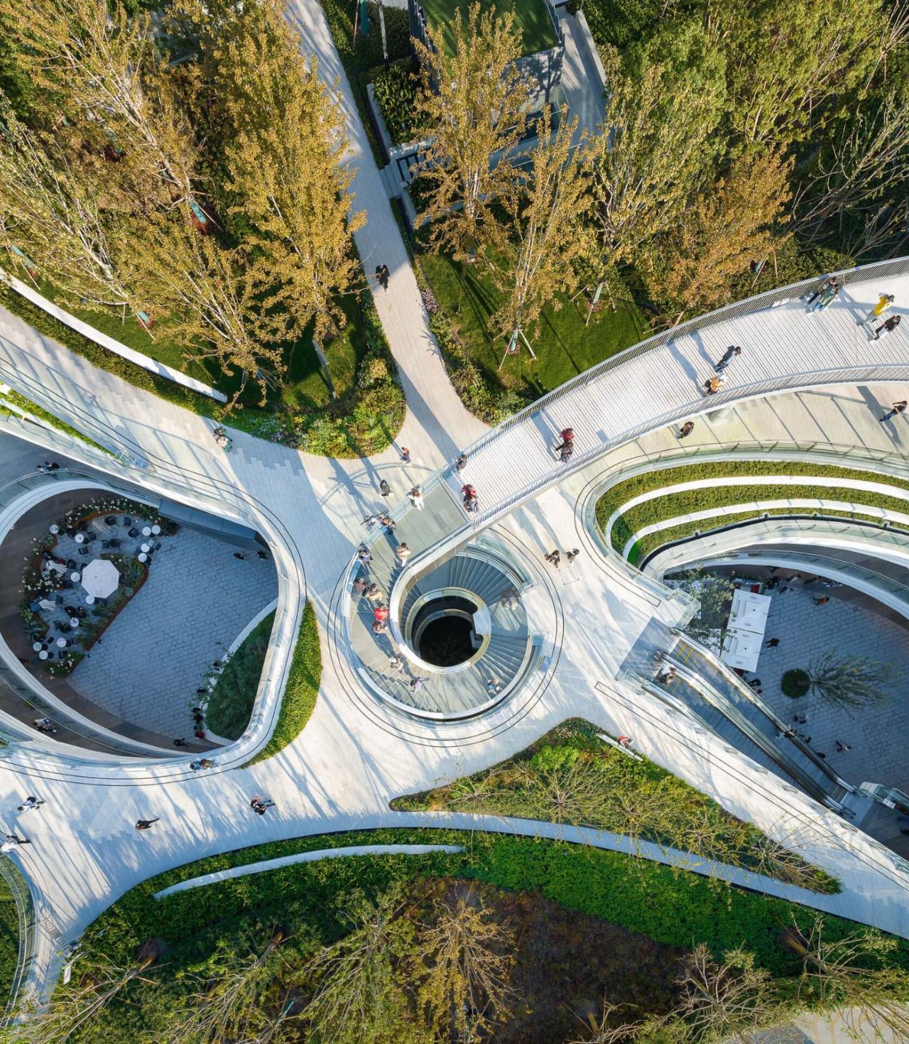 BIM建筑|上海苏河湾万象天地 / Kokaistudios