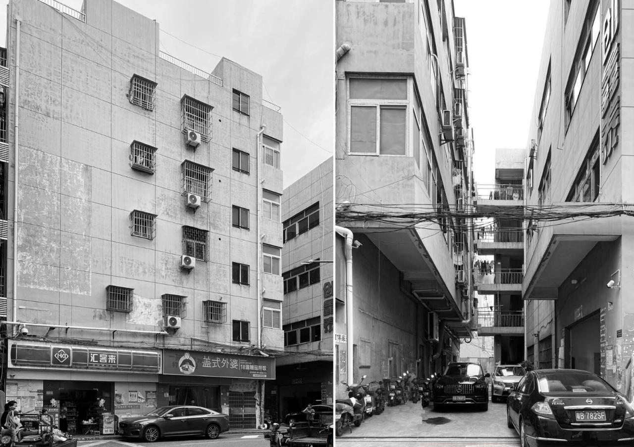 BIM建筑|东财工业区7#8#楼改造 / 深圳对角线建筑设计