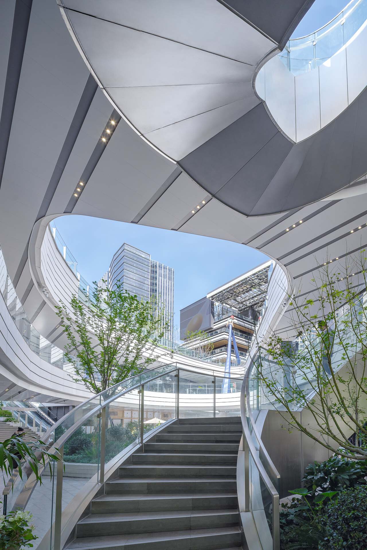 BIM建筑|上海苏河湾万象天地 / Kokaistudios