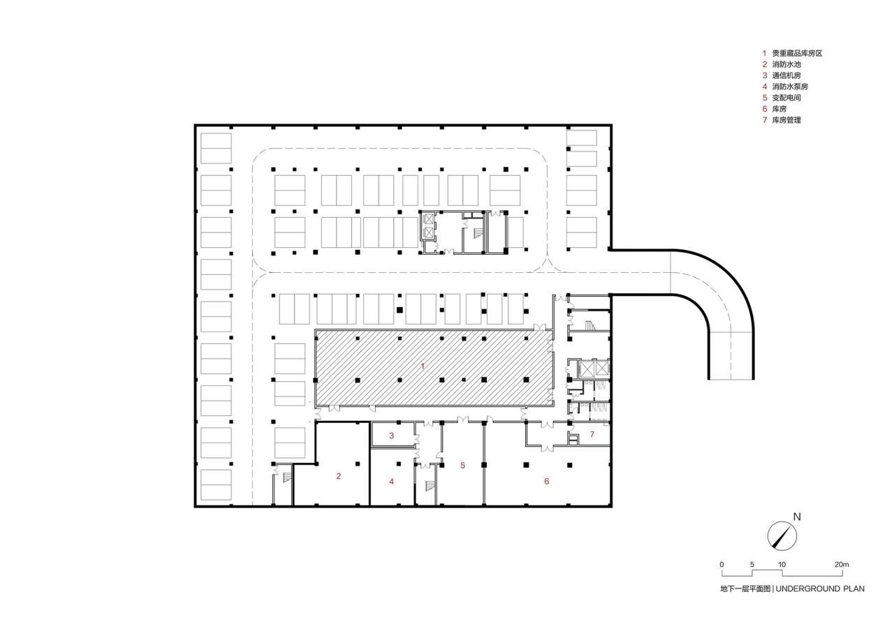 BIM建筑|嵩县三馆合一建设项目 / 王晖建筑工作室