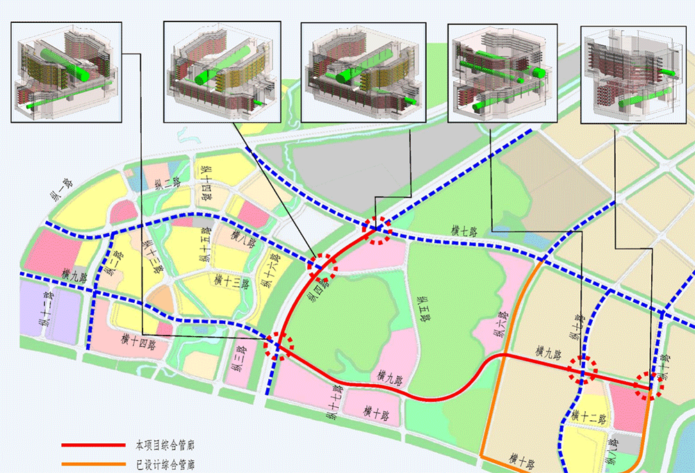 地下综合管廊BIM项目REVIT模型，含汇报PPT和BIM演示视频