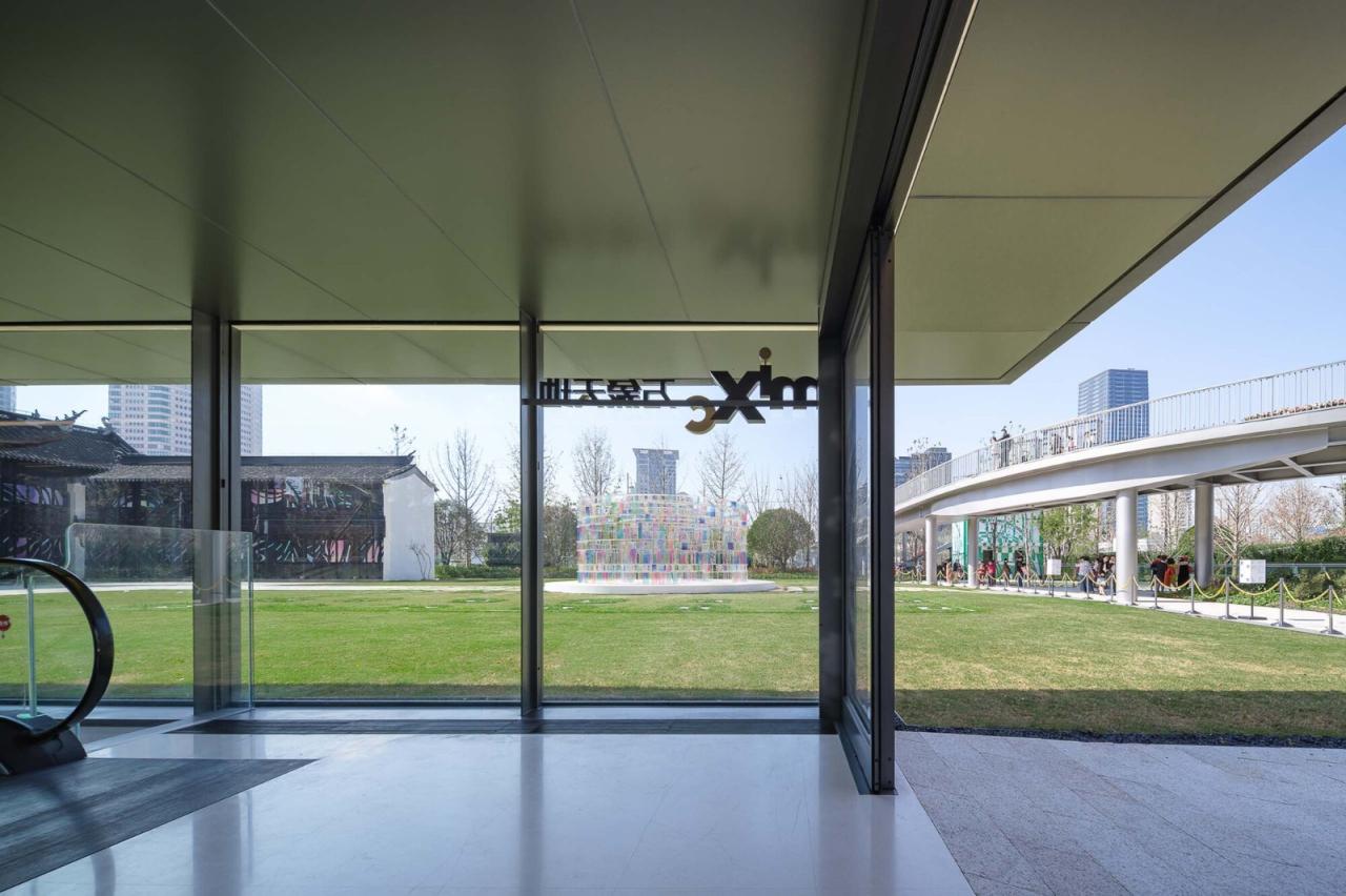 BIM建筑|上海苏河湾万象天地 / Kokaistudios