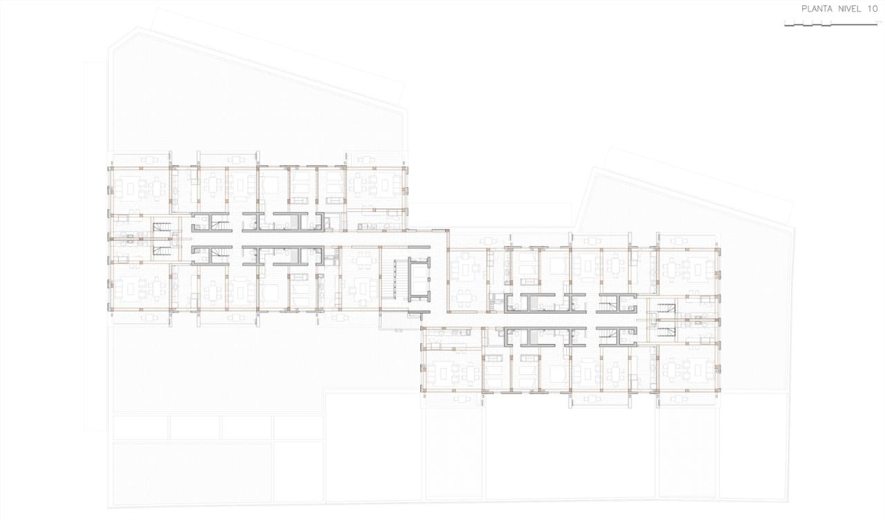BIM建筑|拉丁美洲首座交叉层压木材高层建筑，Tamango 大楼 / Juan José Ugarte G. 和 Gerardo Armanet
