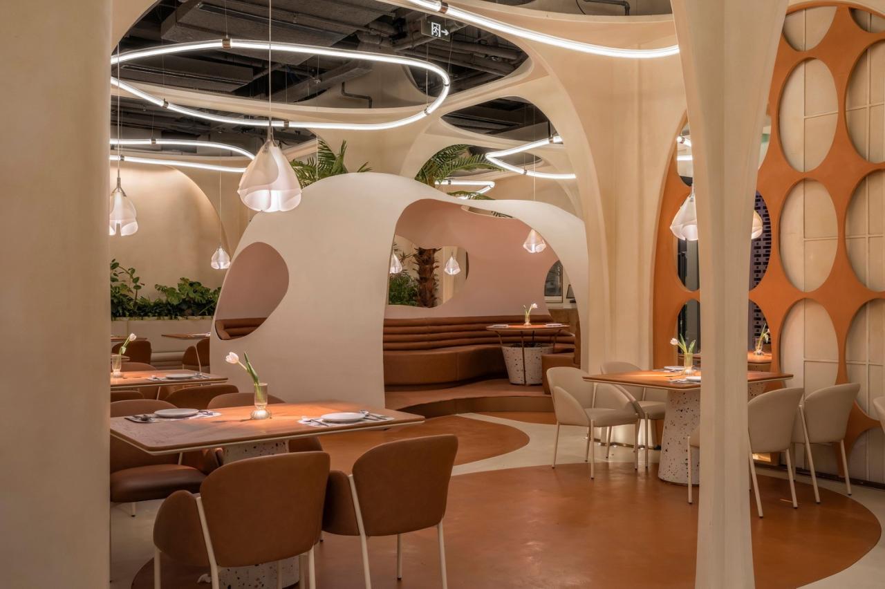 BIM建筑|Meet 11花漾餐厅 / 力场（北京）建筑设计