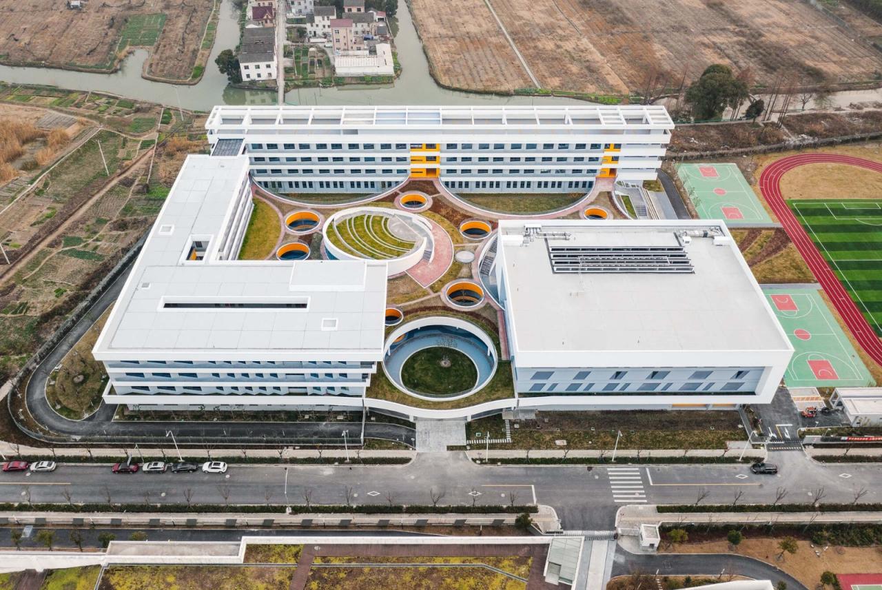 BIM建筑|上海福山唐城外国语小学（培德校区）设计 / 华建集团上海建筑设计研究院