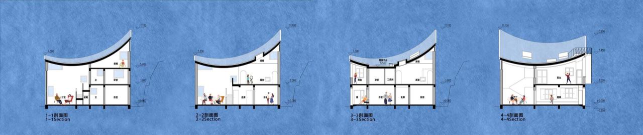 BIM建筑|乡村画室 / 跳房子建筑工作室