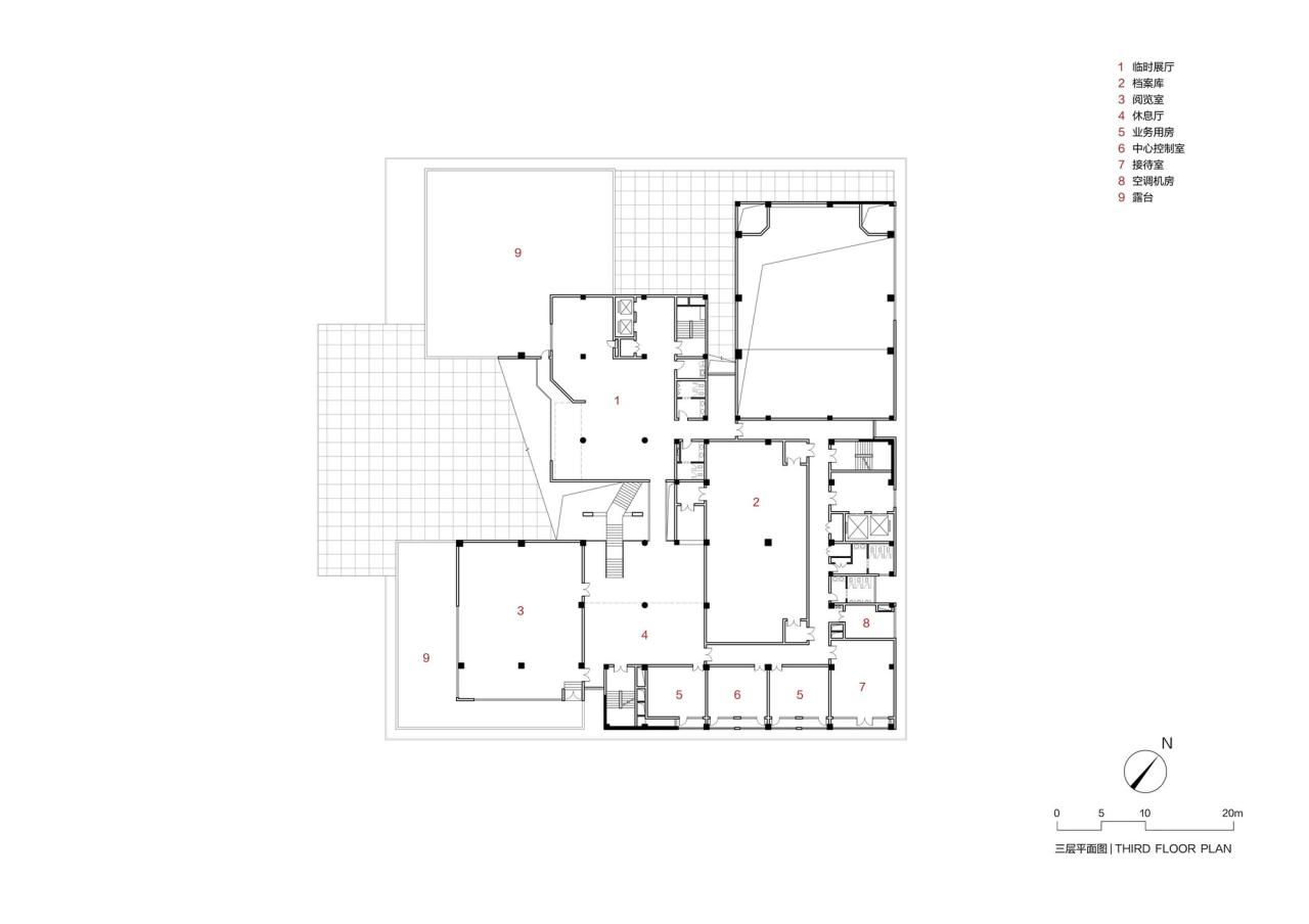 BIM建筑|嵩县三馆合一建设项目 / 王晖建筑工作室