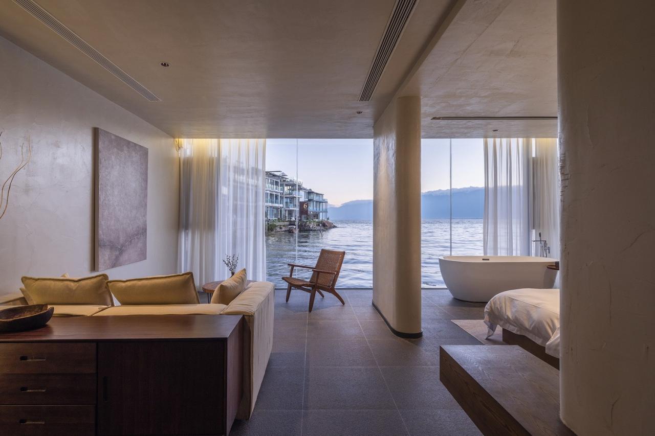 BIM建筑|海边的心灵驿站 ：大理双廊陶唐之丘度假酒店设计 / 三文建筑