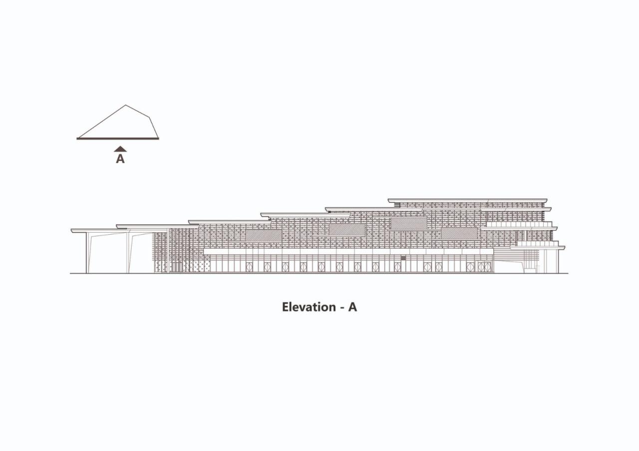 BIM建筑|刘潭市集 / 米丈建筑