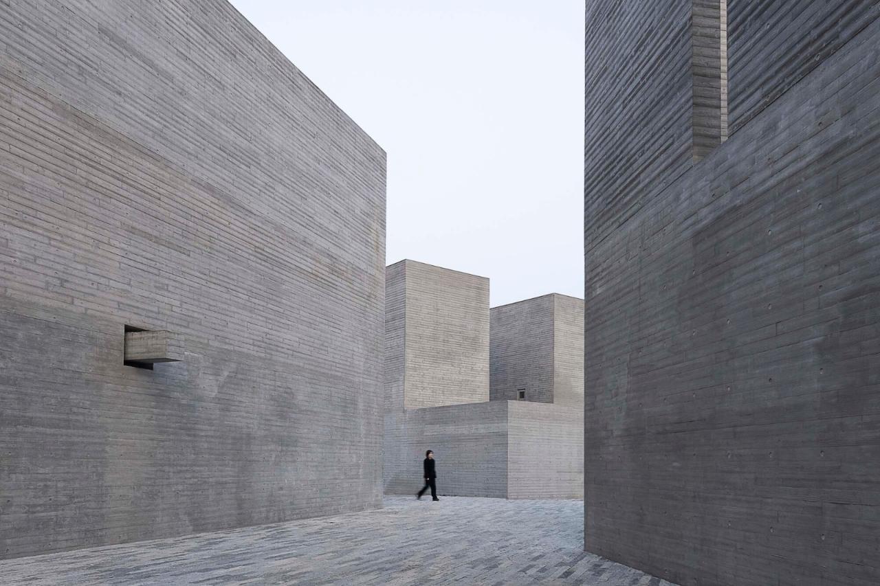 BIM建筑|四栋坊宅 / 非常建筑