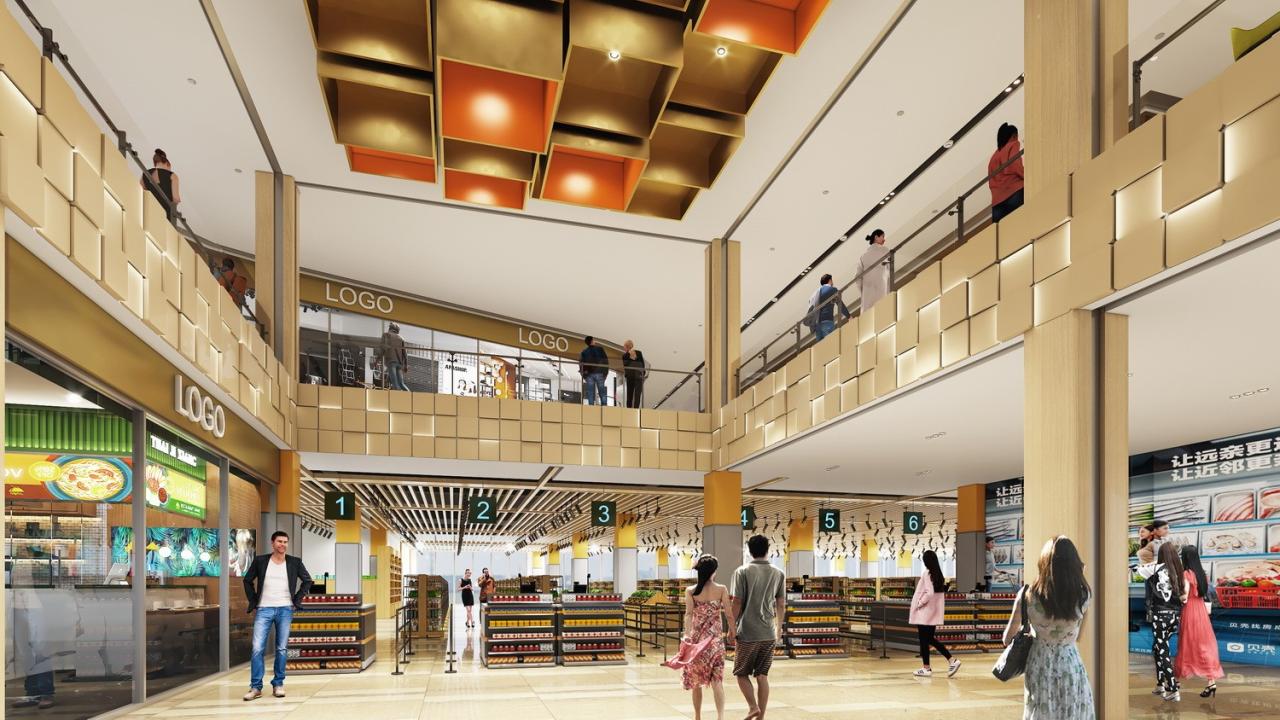 BIM建筑|遇见未来——510生活广场改造 / 简和建筑