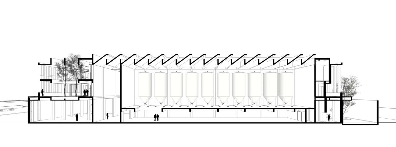 BIM建筑|宁武燕麦工厂 / 卓汉苏文建筑事务所