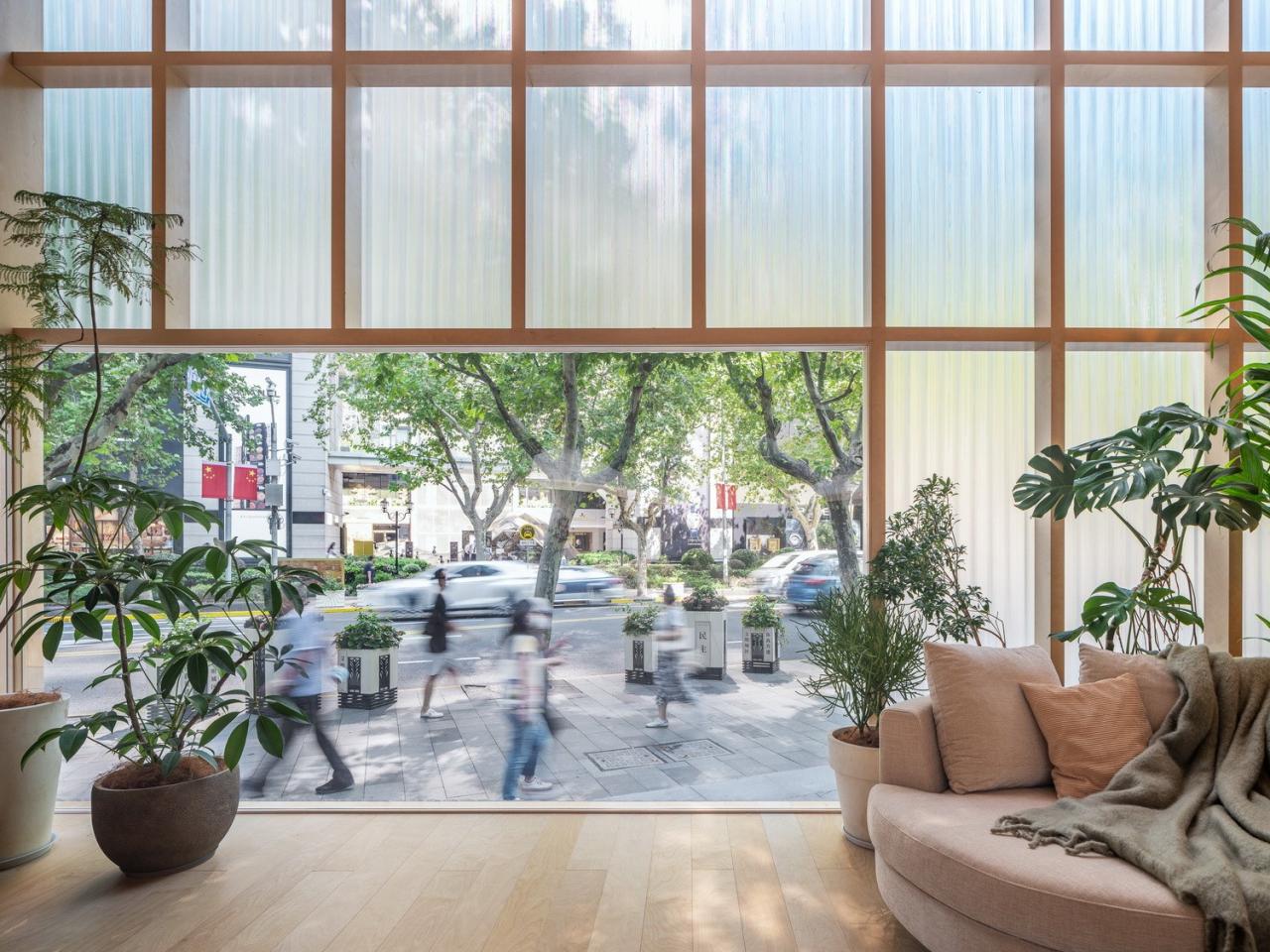 BIM建筑|间园 ：闹市中的空间装置 / 间筑设计