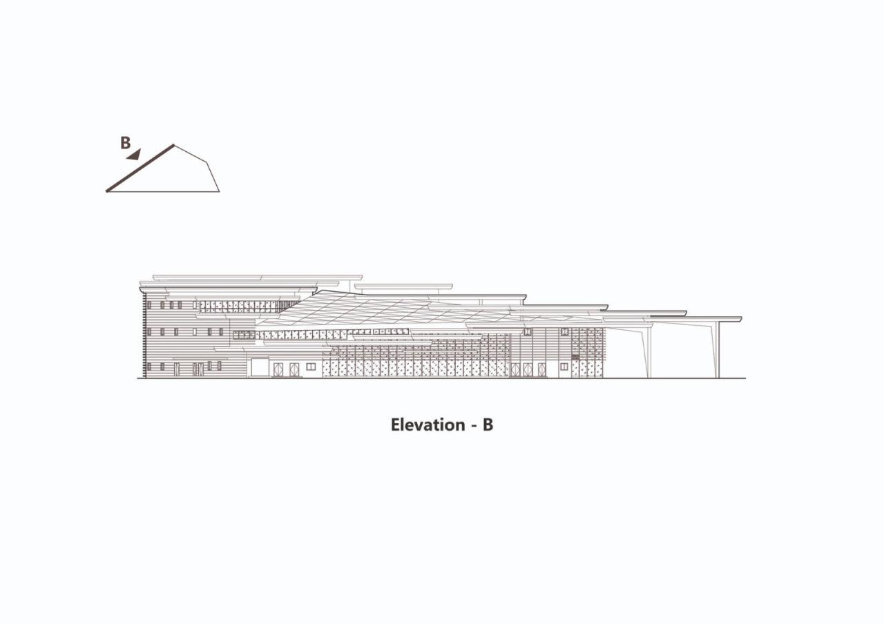 BIM建筑|刘潭市集 / 米丈建筑