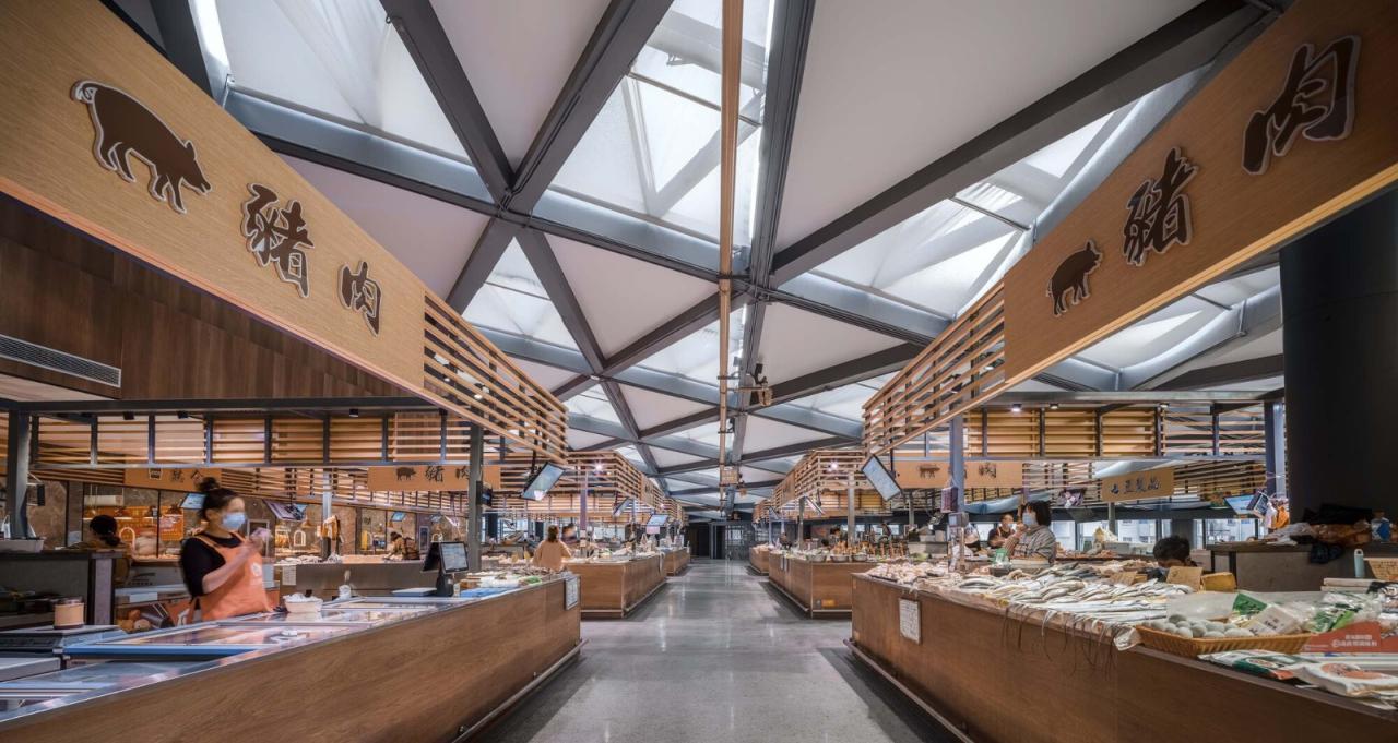 BIM建筑|刘潭市集 / 米丈建筑