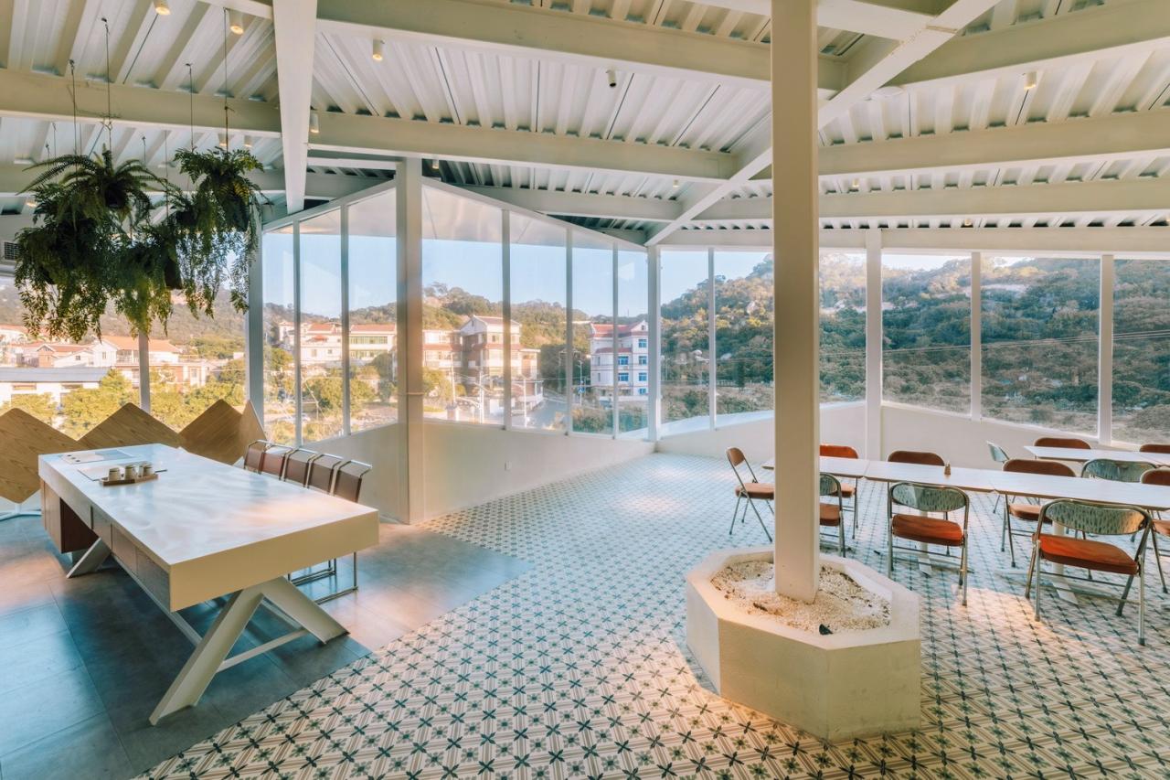 BIM建筑|山屿二分之一咖啡馆（东坪山改造）/ 厦门大学建筑设计研究院有限公司（AUAD）