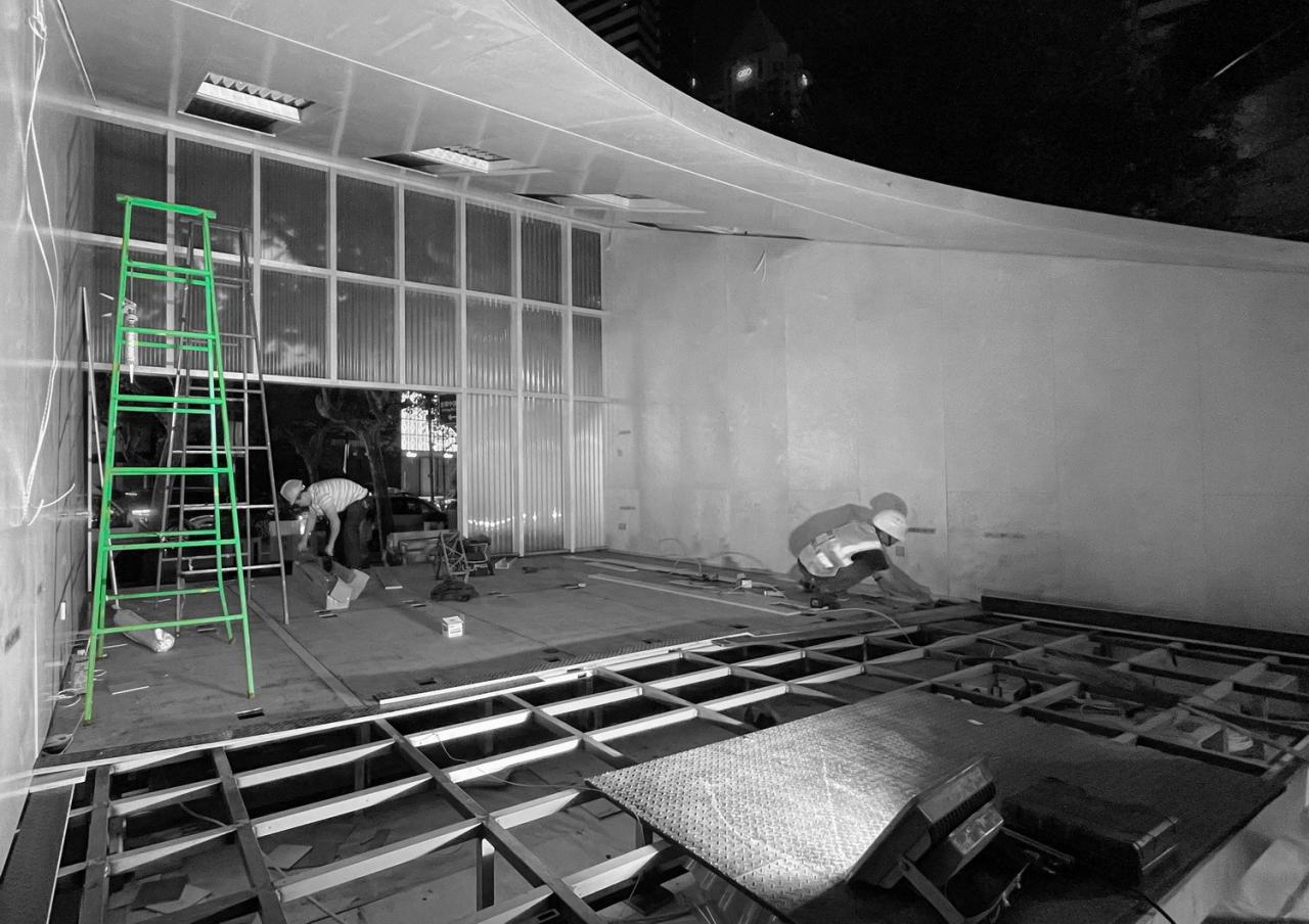 BIM建筑|间园 ：闹市中的空间装置 / 间筑设计