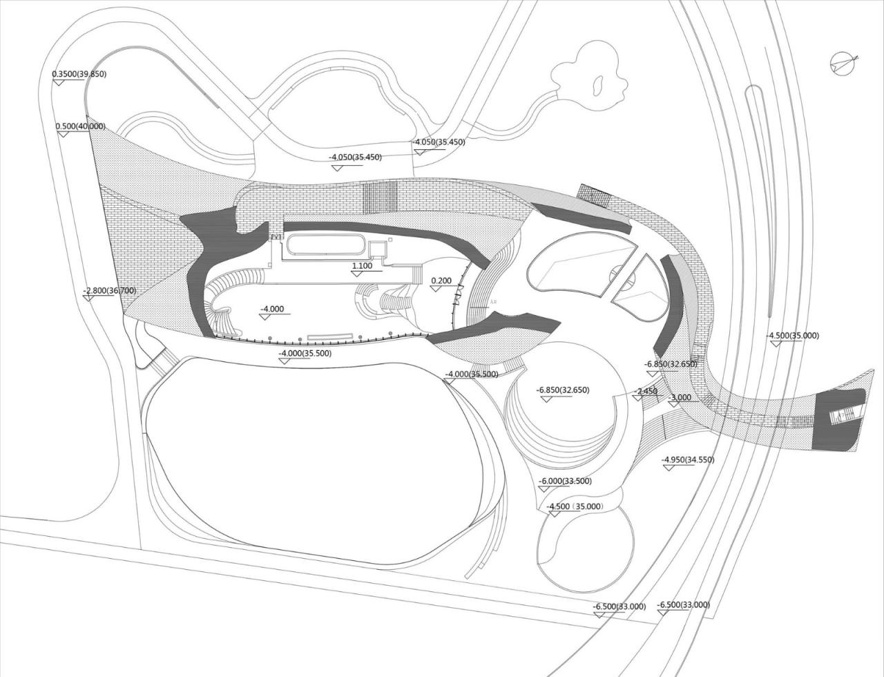 BIM建筑|华侨城巢湖自然文化中心 / 上海前及建筑设计事务所