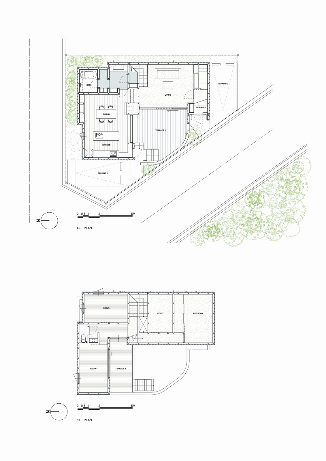 BIM建筑|曲线屋 / Daisuke Ibano, Ryosuke Fujii
