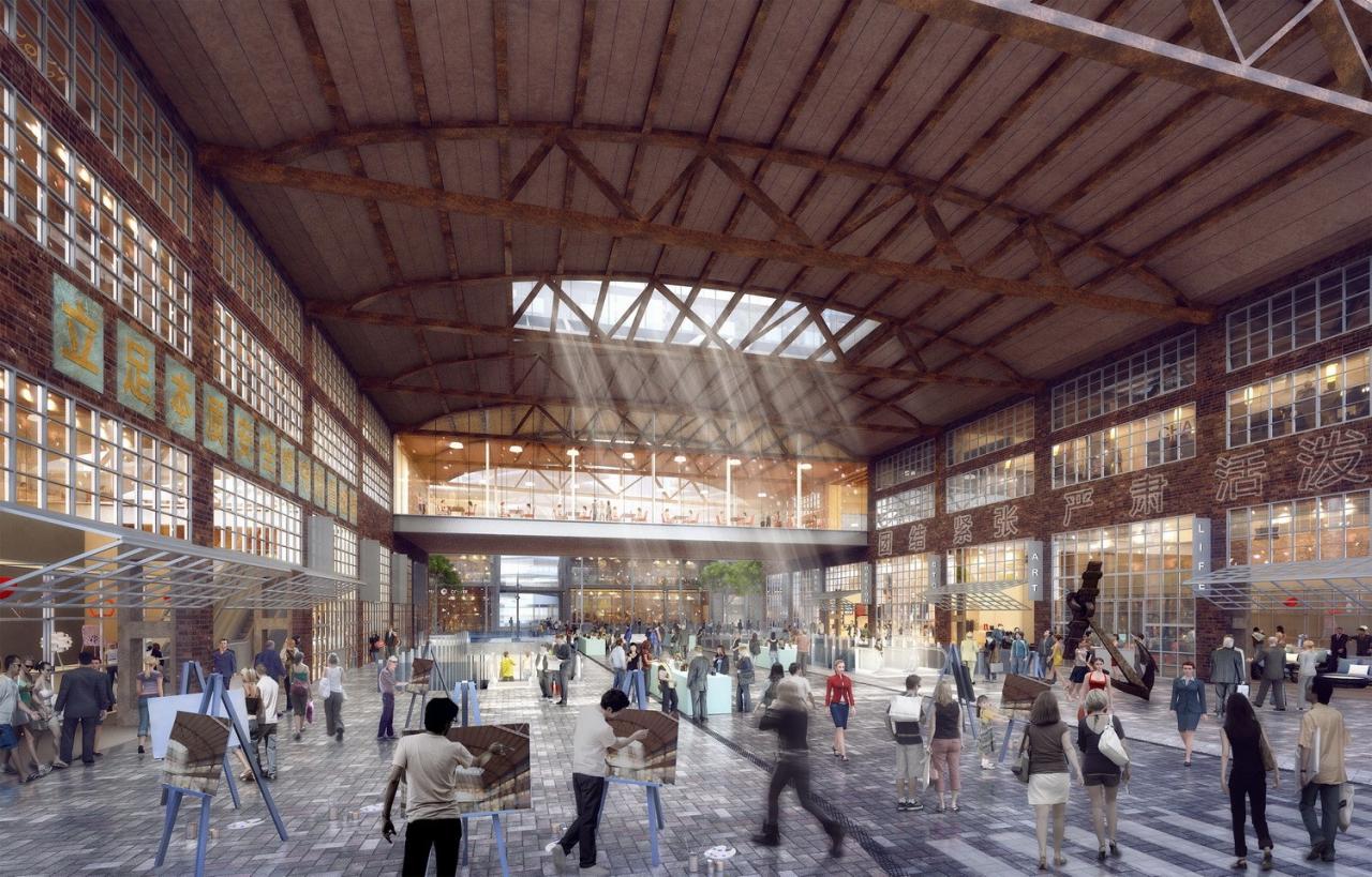 BIM建筑|广州船厂城市设计国际竞赛方案首次亮相 / SPARK